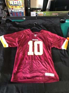 Robert Griffin III RG3 Washington Redskins 80th Anniversary Nike On Field Jersey